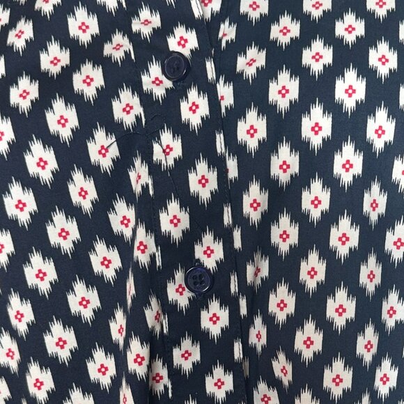 Michael Kors Tie-in-Front Poplin Summer Sleeveless Shirt Dress, Size 14 - Picture 6 of 11